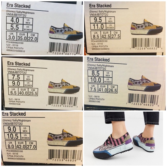 VANS x Sally Era Stacked Platform Shoes - Picture 15 of 16